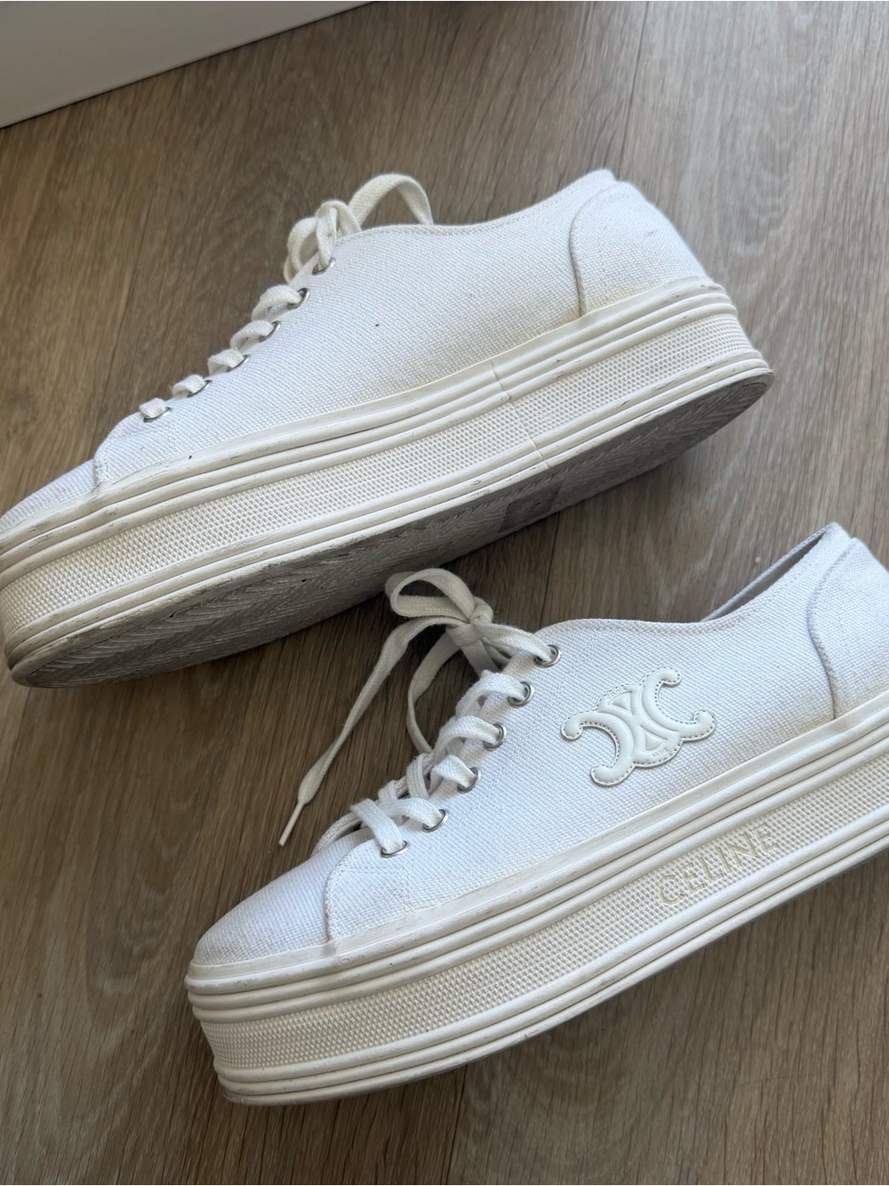 Celine Women's low lace-up sneaker - Picture 2 of 10